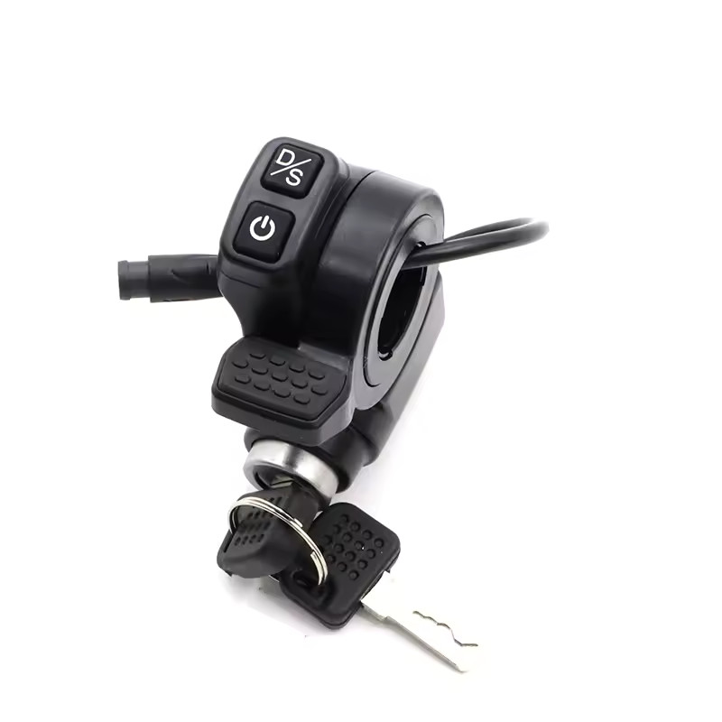 Manetka Gazu ze stacyjką do hulajnogi elektrycznej KuKirin G2 Master | 7 Pin | V3